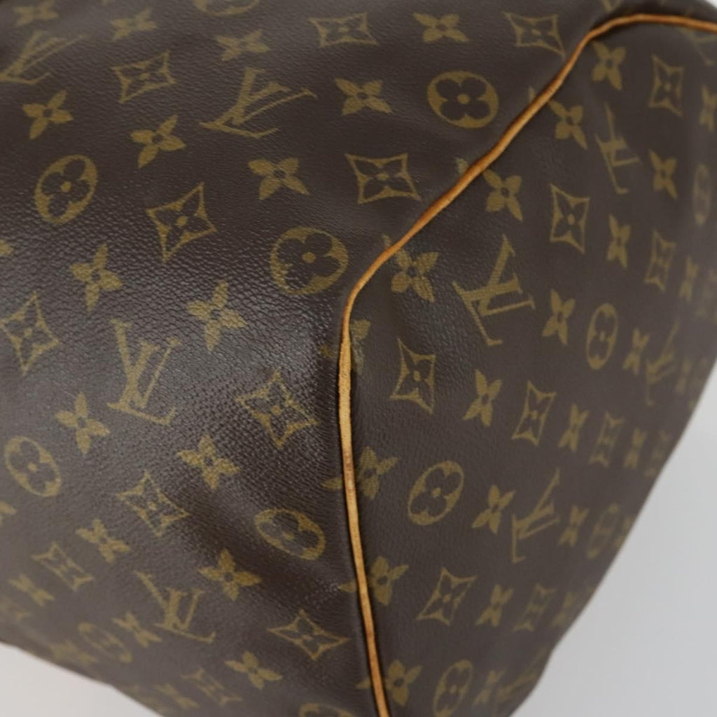 Louis Vuitton Keepall Bag Monogram Canvas Brown Canvas Travel Bag Bag (Pre-Owned)