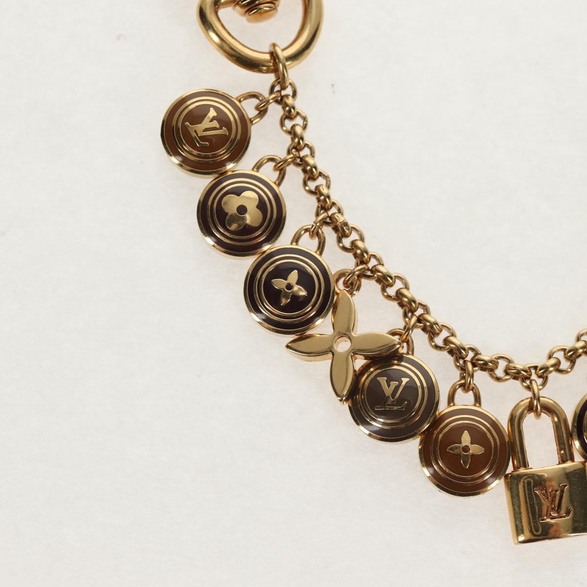 Louis Vuitton Pastilles Bag Charm And Key Holder Metal And Enamel Gold Metal Charms And Keychains Accessory (Pre-Owned)