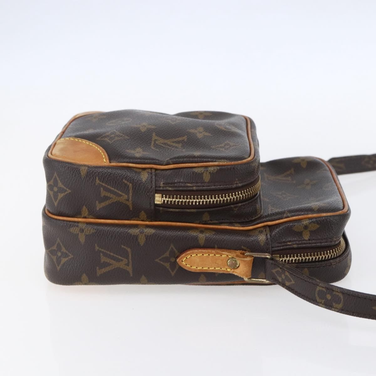 Louis Vuitton Amazone Bag Monogram Canvas Brown Canvas Shoulder Bag Bag (Pre-Owned)