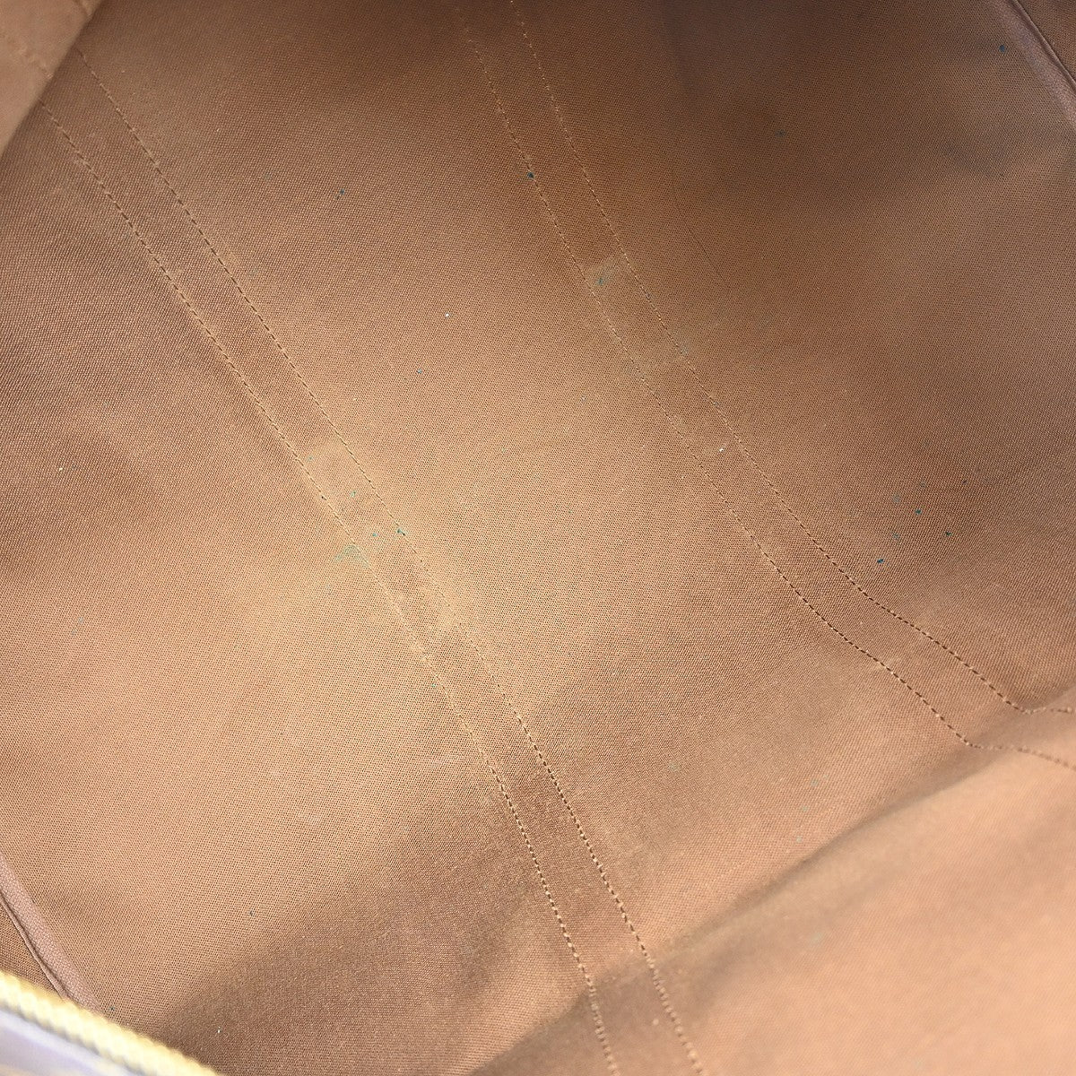 Louis Vuitton Keepall Bag Monogram Canvas Brown Canvas Travel Bag Bag (Pre-Owned)