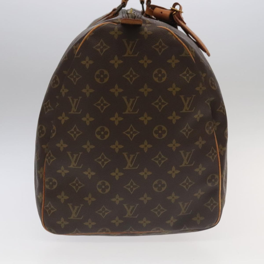 Louis Vuitton Keepall Bag Monogram Canvas Brown Canvas Travel Bag Bag (Pre-Owned)