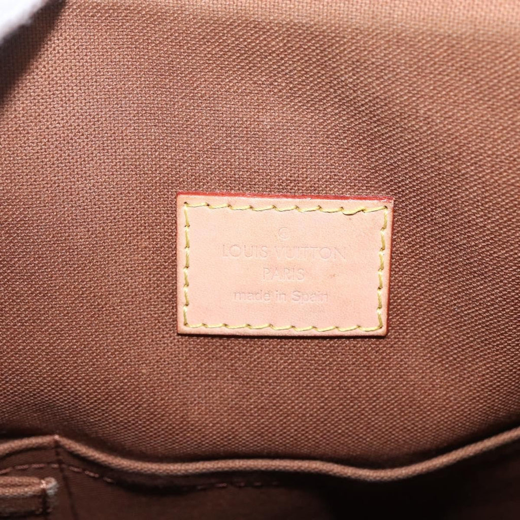 Louis Vuitton Odeon Handbag Monogram Canvas Brown Canvas Shoulder Bag Bag (Pre-Owned)