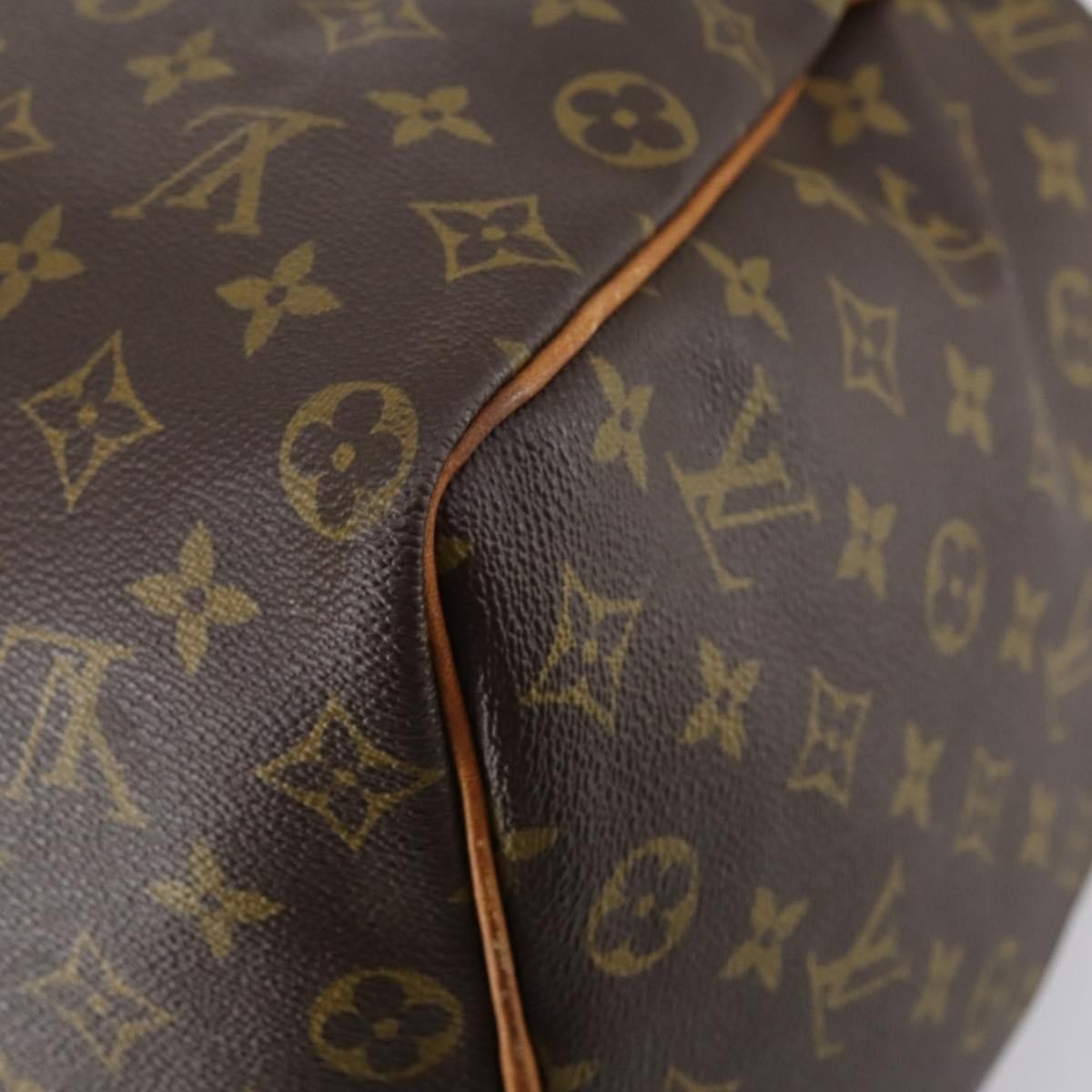 Louis Vuitton Keepall Bag Monogram Canvas Brown Canvas Travel Bag Bag (Pre-Owned)