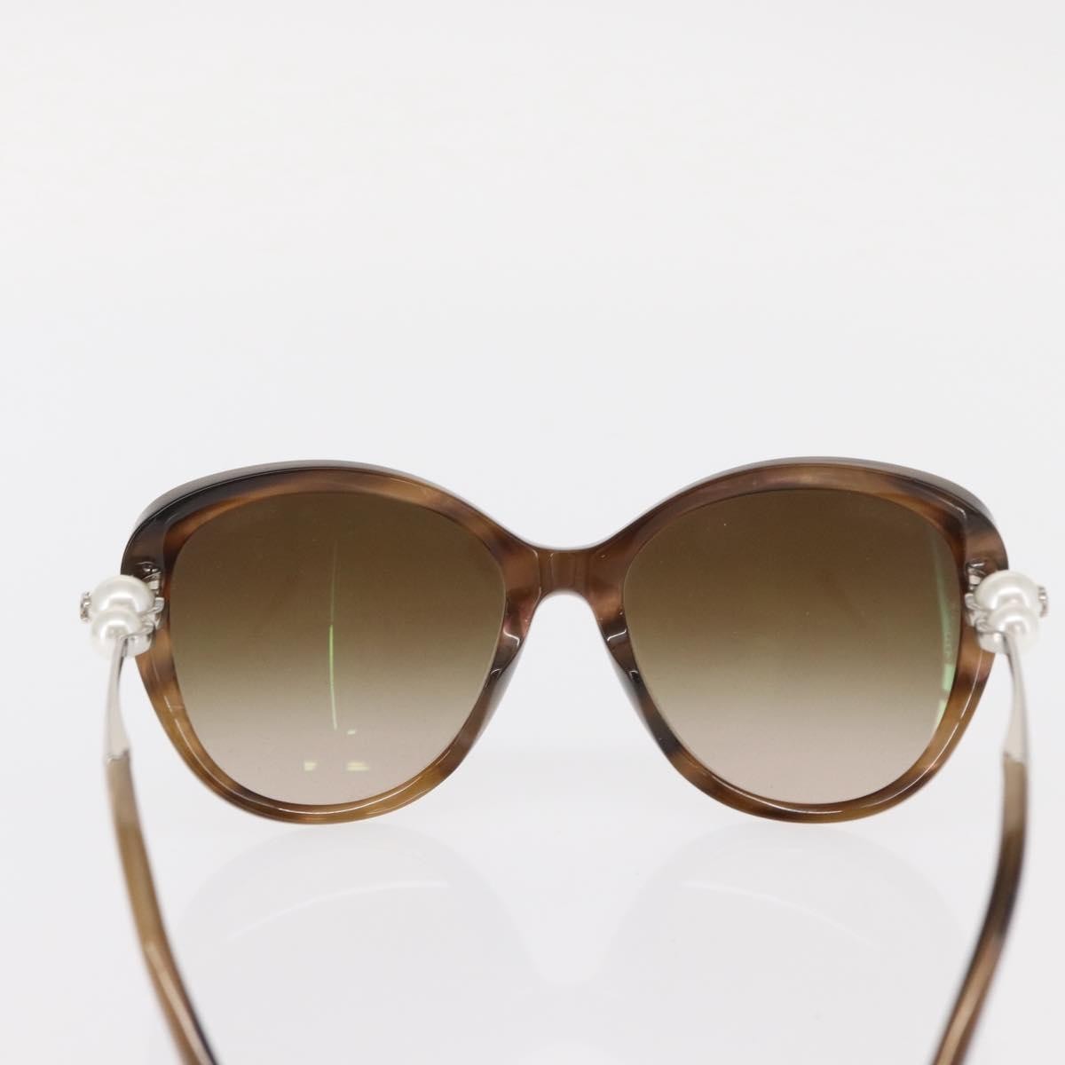 Chanel Logo Cc Sunglasses Plastic Brown Plastic Sunglasse Accessory (Pre-Owned)
