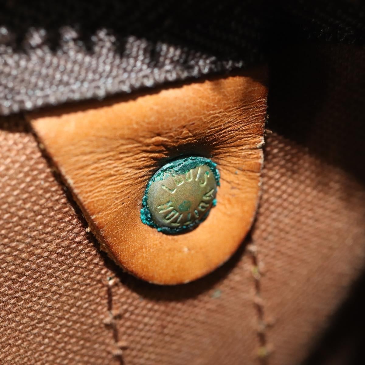 Louis Vuitton Keepall Bag Monogram Canvas Brown Canvas Travel Bag Bag (Pre-Owned)