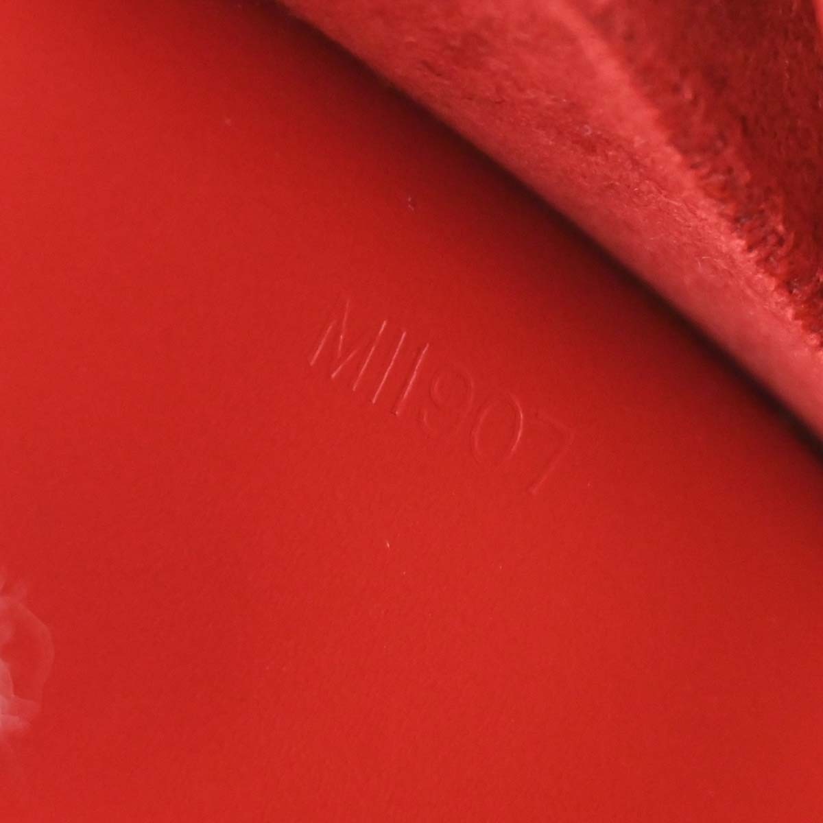 Louis Vuitton Pont Neuf Handbag Epi Leather Red Leather Handbag (Pre-Owned)