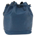 Louis Vuitton Noe Handbag Epi Leather Blue Leather Shoulder Bag Bag (Pre-Owned)