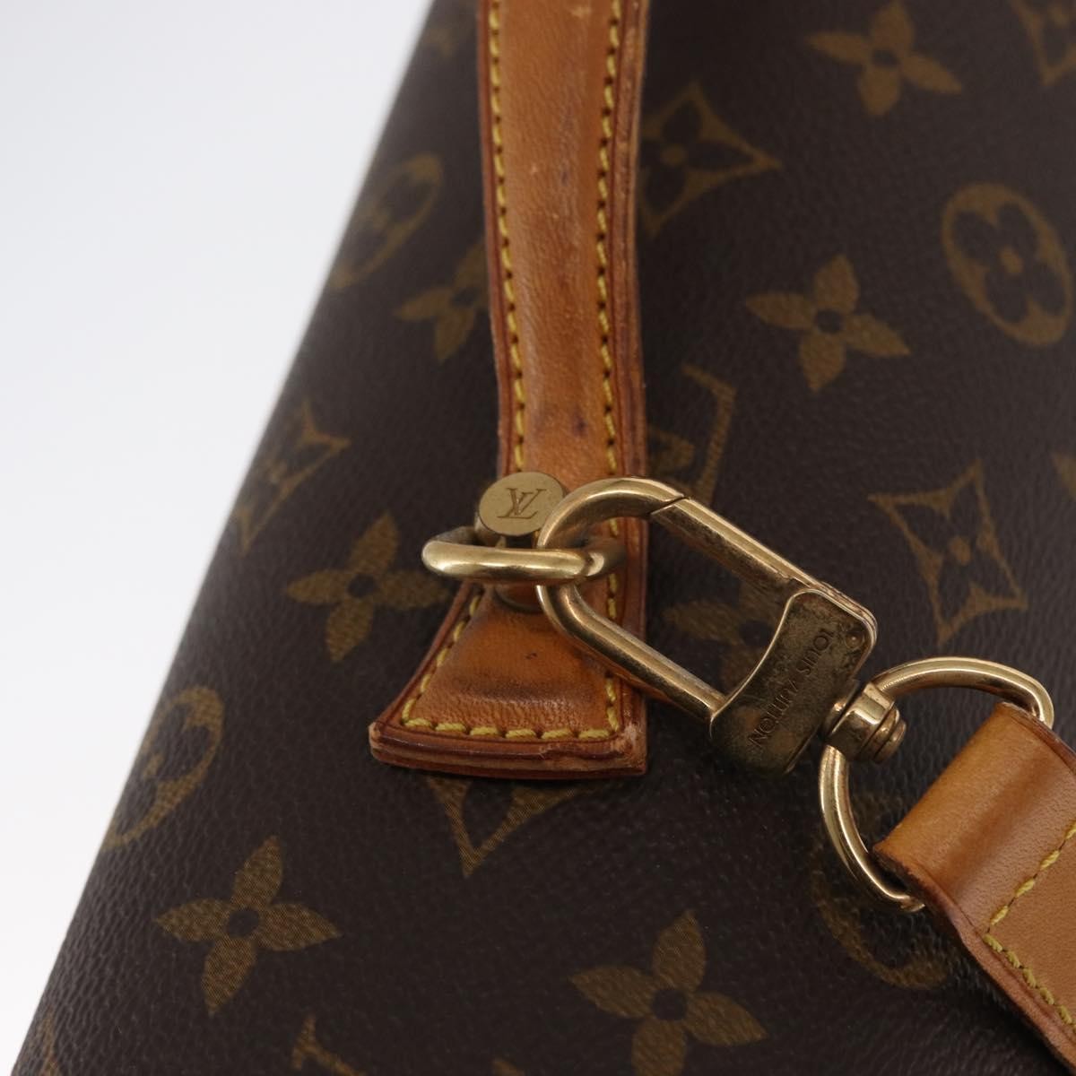 Louis Vuitton Beverly Briefcase Monogram Canvas Brown Canvas Briefcase Bag (Pre-Owned)