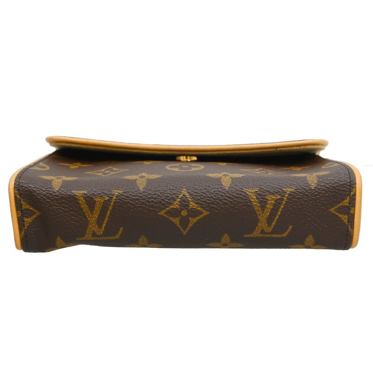 Louis Vuitton Florentine Pochette Monogram Canvas Brown Canvas Clutche & Pouche Bag (Pre-Owned)