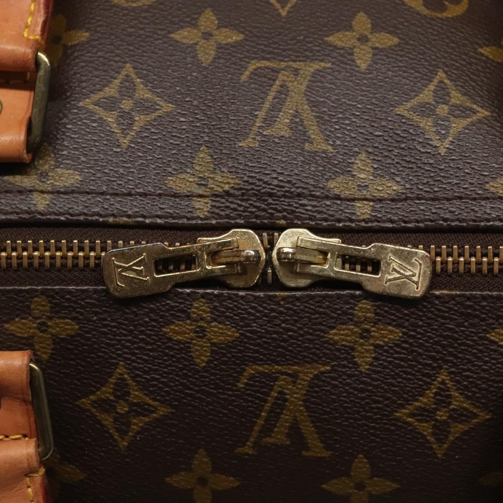 Louis Vuitton Keepall Bag Monogram Canvas Brown Canvas Travel Bag Bag (Pre-Owned)