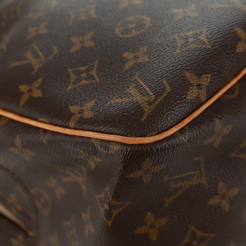 Louis Vuitton Evasion Travel Bag Monogram Canvas Brown Canvas Travel Bag Bag (Pre-Owned)