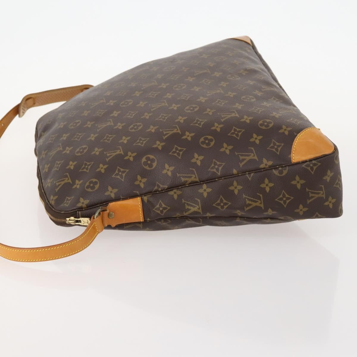 Louis Vuitton Ballade Handbag Monogram Canvas Brown Canvas Shoulder Bag Bag (Pre-Owned)