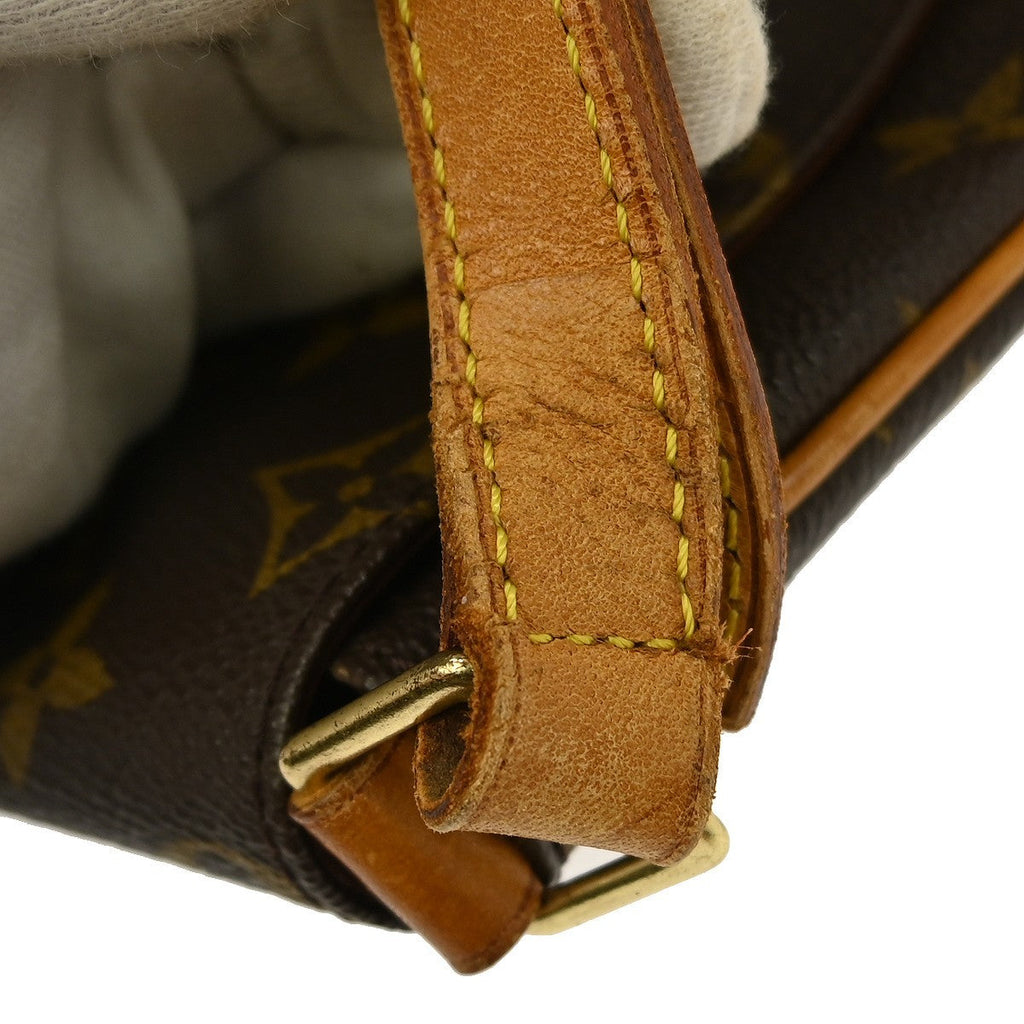 Louis Vuitton Musette Salsa Handbag Monogram Canvas Brown Canvas Shoulder Bag Bag (Pre-Owned)