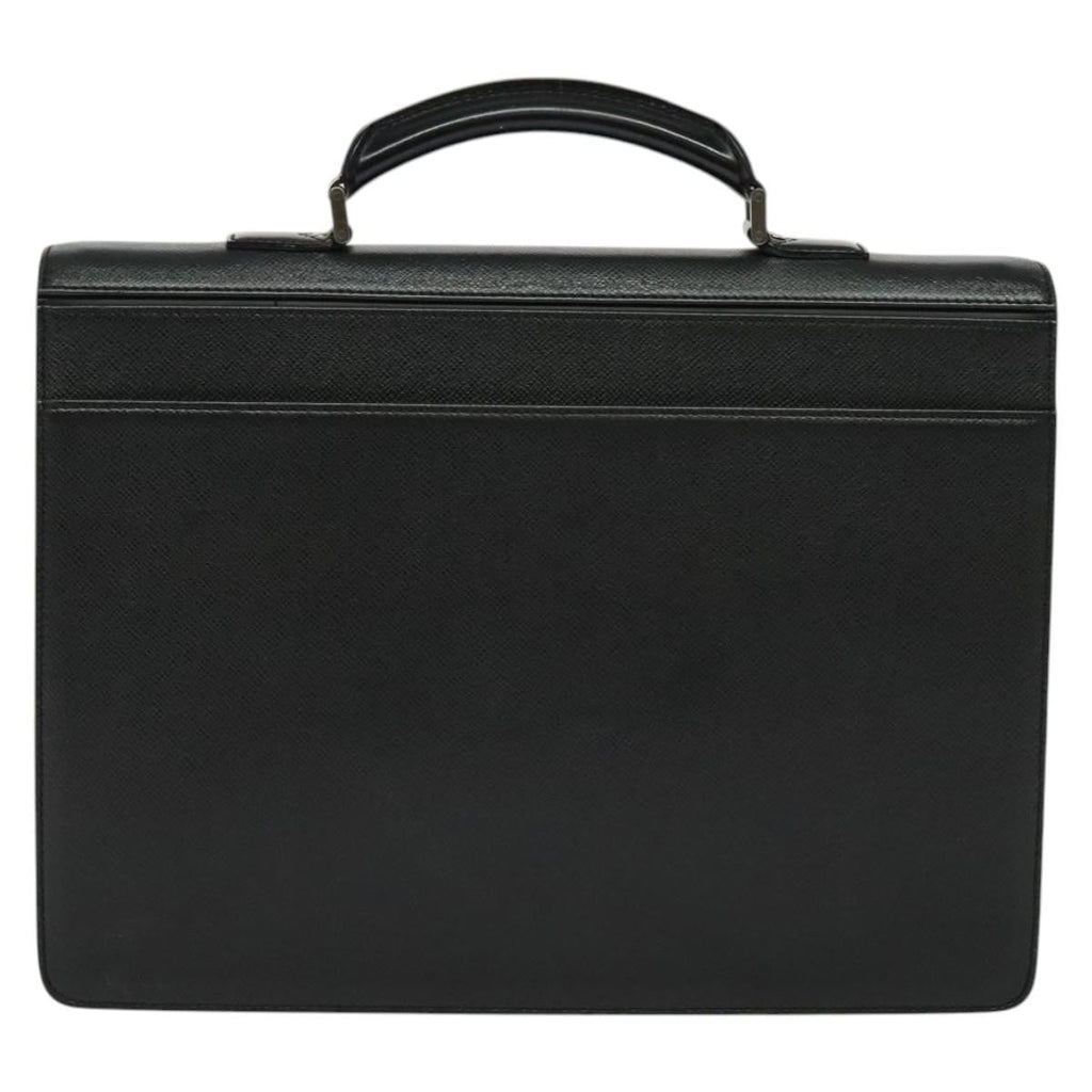 Louis Vuitton Neo Robusto 1 Briefcase Taiga Leather Brown Leather Briefcase Bag (Pre-Owned)