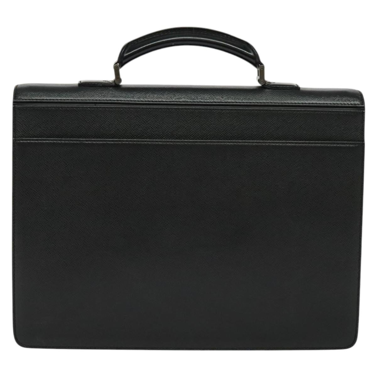 Louis Vuitton Neo Robusto 1 Briefcase Taiga Leather Brown Leather Briefcase Bag (Pre-Owned)