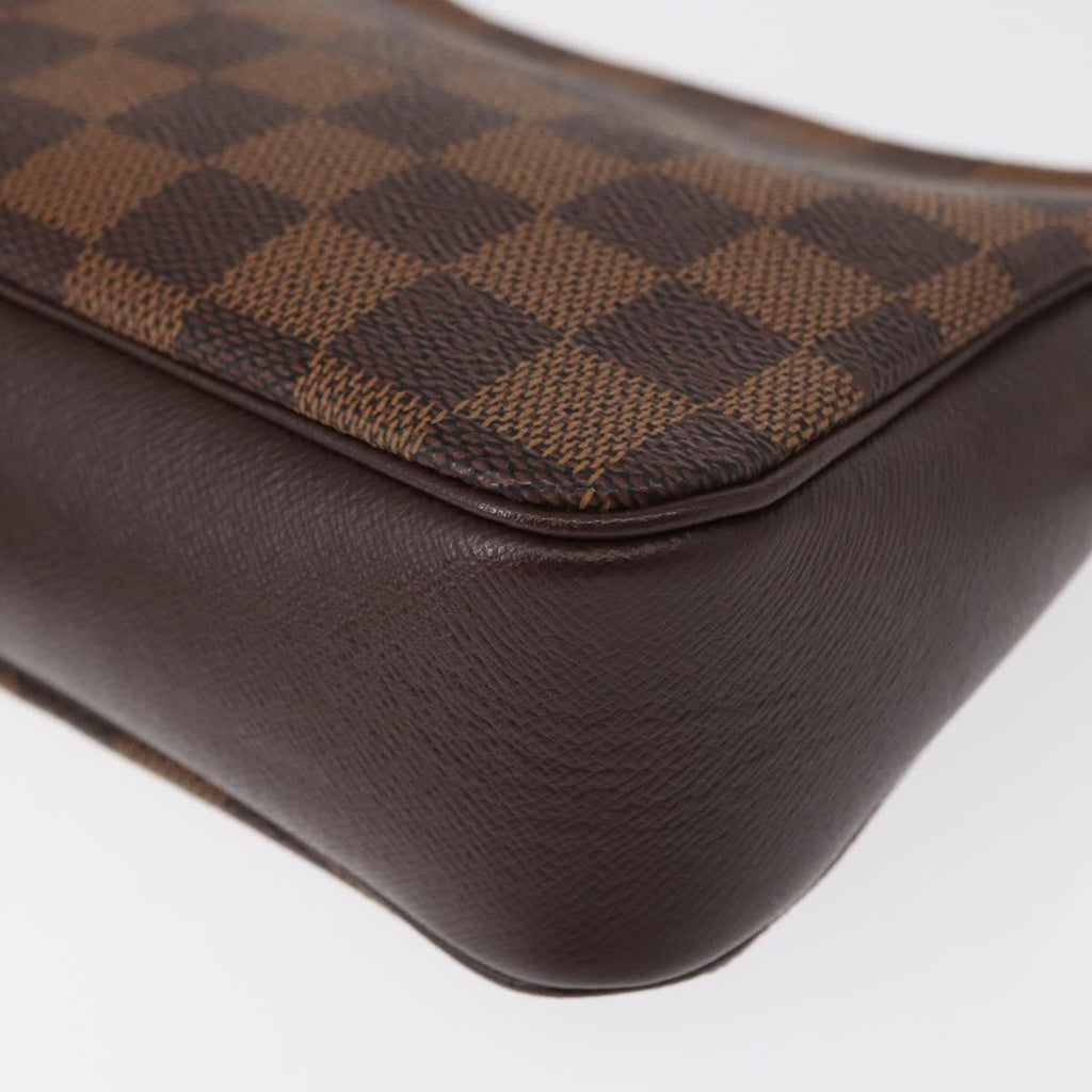 Louis Vuitton Trousse Make Up Bag Damier Canvas Brown Canvas Clutche & Pouche Bag (Pre-Owned)