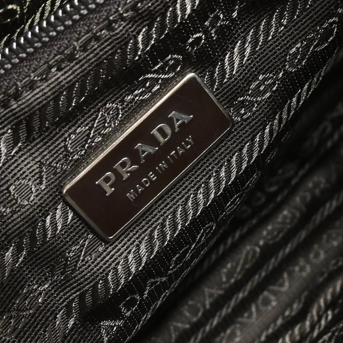 Prada Vitello Drive Handbag Leather Brown Leather Handbag (Pre-Owned)