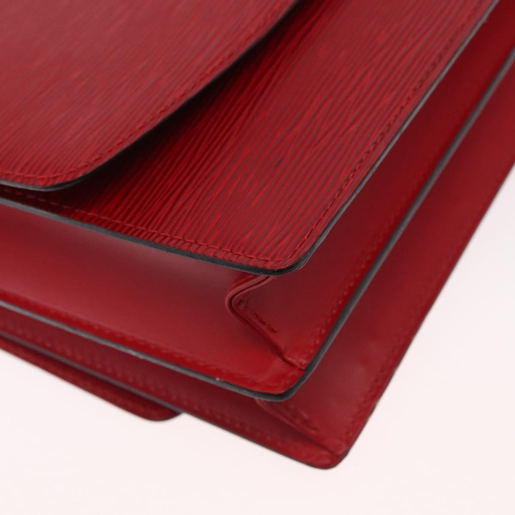 Louis Vuitton Grenelle Shoulder Bag Epi Leather Red Leather Shoulder Bag Bag (Pre-Owned)