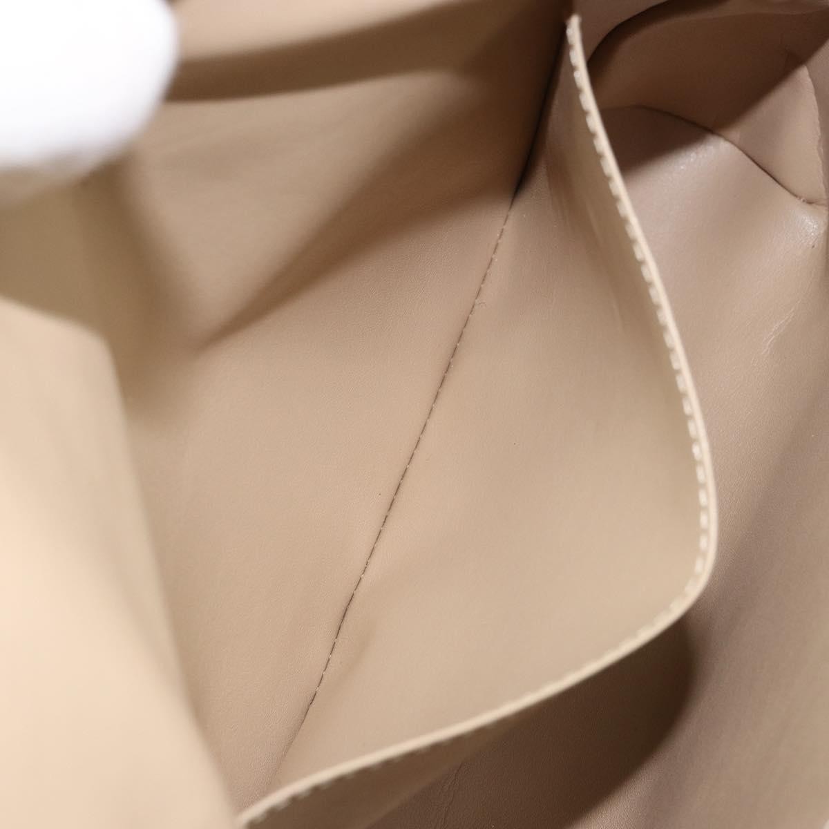 Louis Vuitton Thompson Street Handbag Monogram Vernis Beige Patent_Leather Shoulder Bag Bag (Pre-Owned)