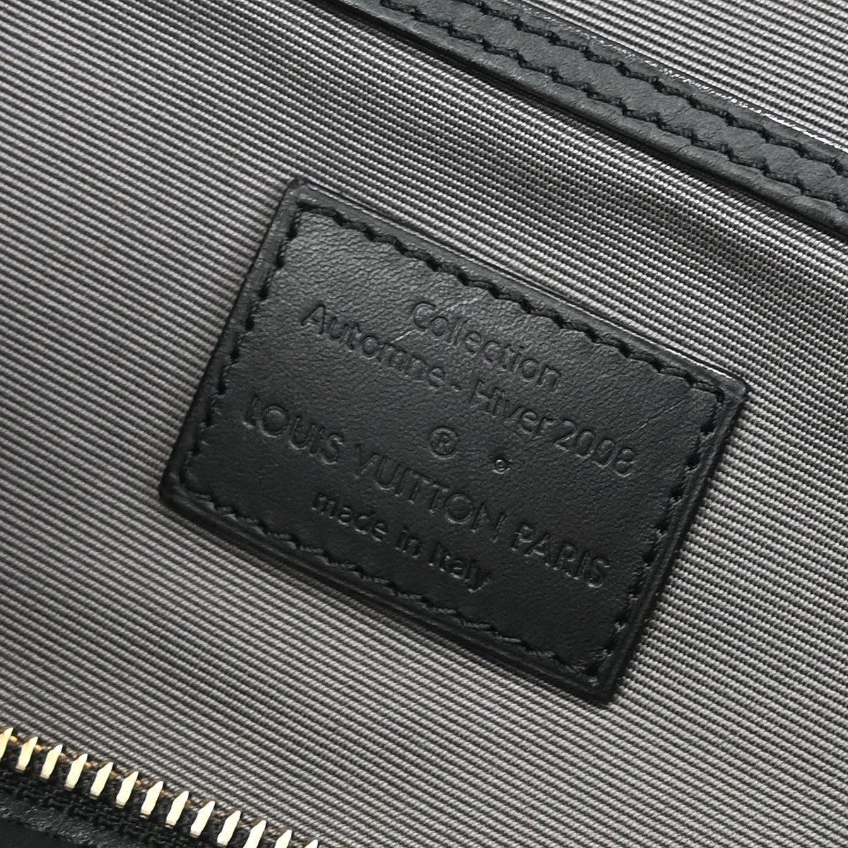 Louis Vuitton Paris Speedy Cube Bag Embossed Leather Black Leather Handbag (Pre-Owned)