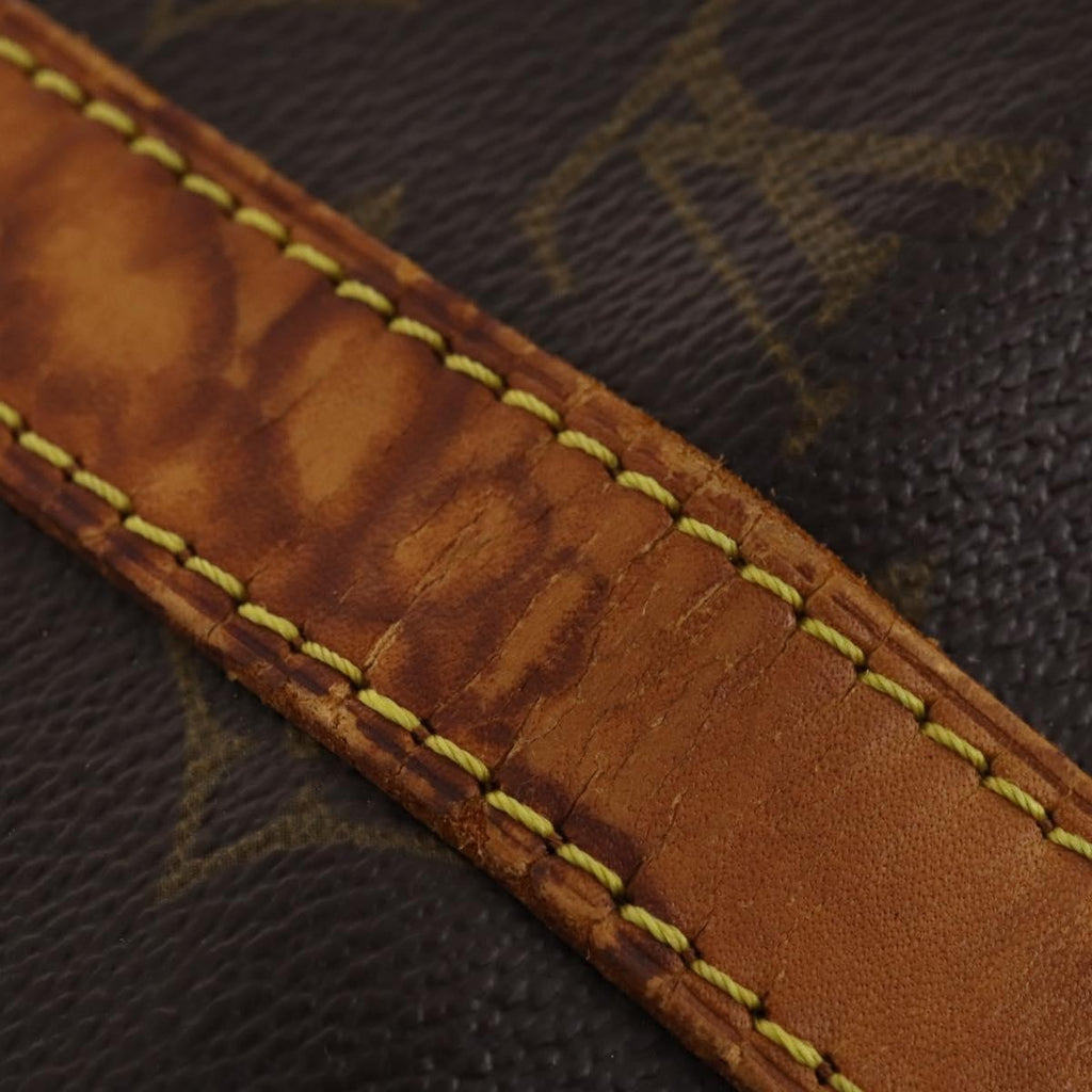 Louis Vuitton Keepall Bag Monogram Canvas Brown Canvas Travel Bag Bag (Pre-Owned)