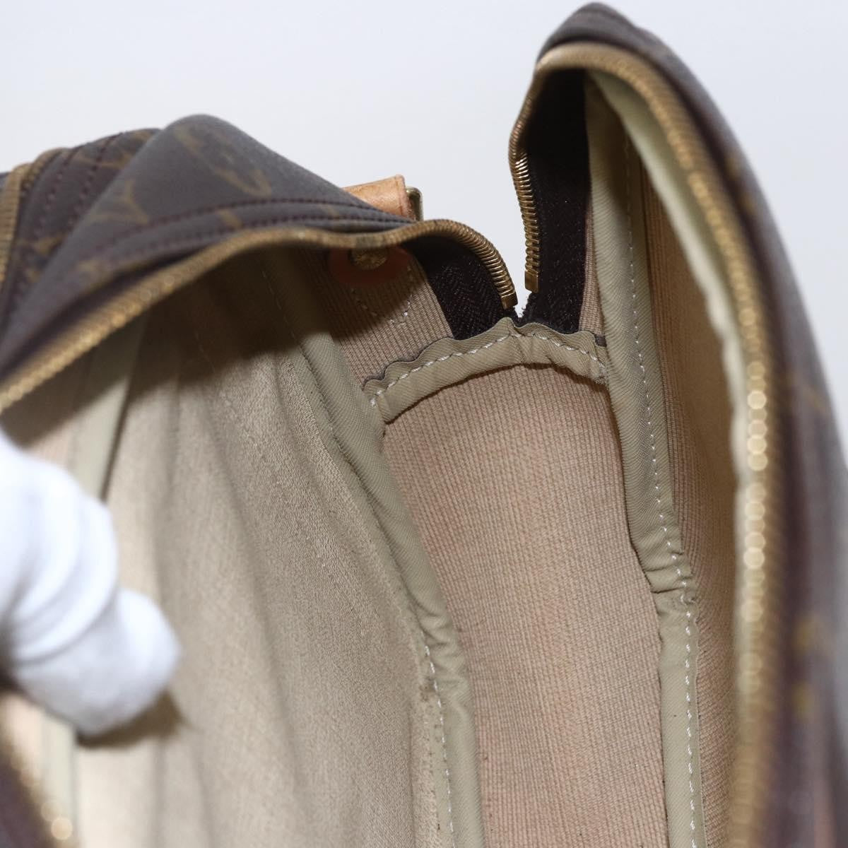 Louis Vuitton Reporter Bag Monogram Canvas Brown Canvas Bag (Pre-Owned)