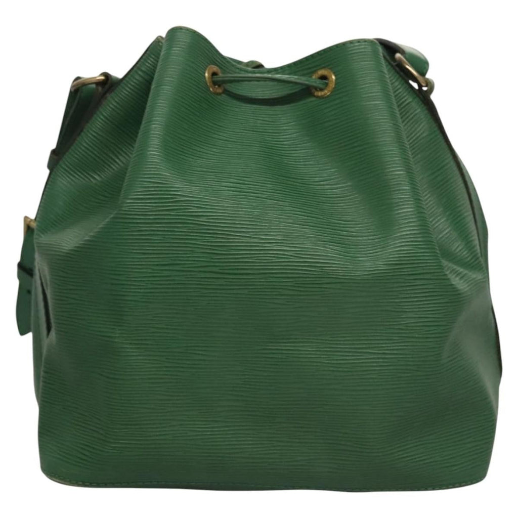 Louis Vuitton Petit Noe Handbag Epi Leather Green Leather Shoulder Bag Bag (Pre-Owned)