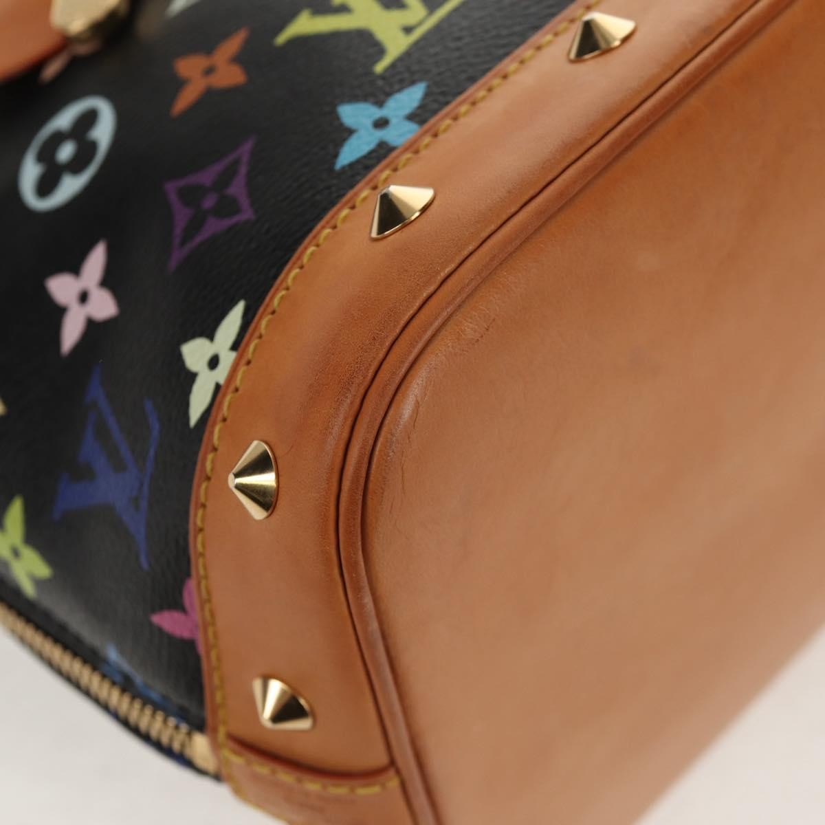 Louis Vuitton Alma Handbag Monogram Multicolor Multicolour Canvas Handbag (Pre-Owned)