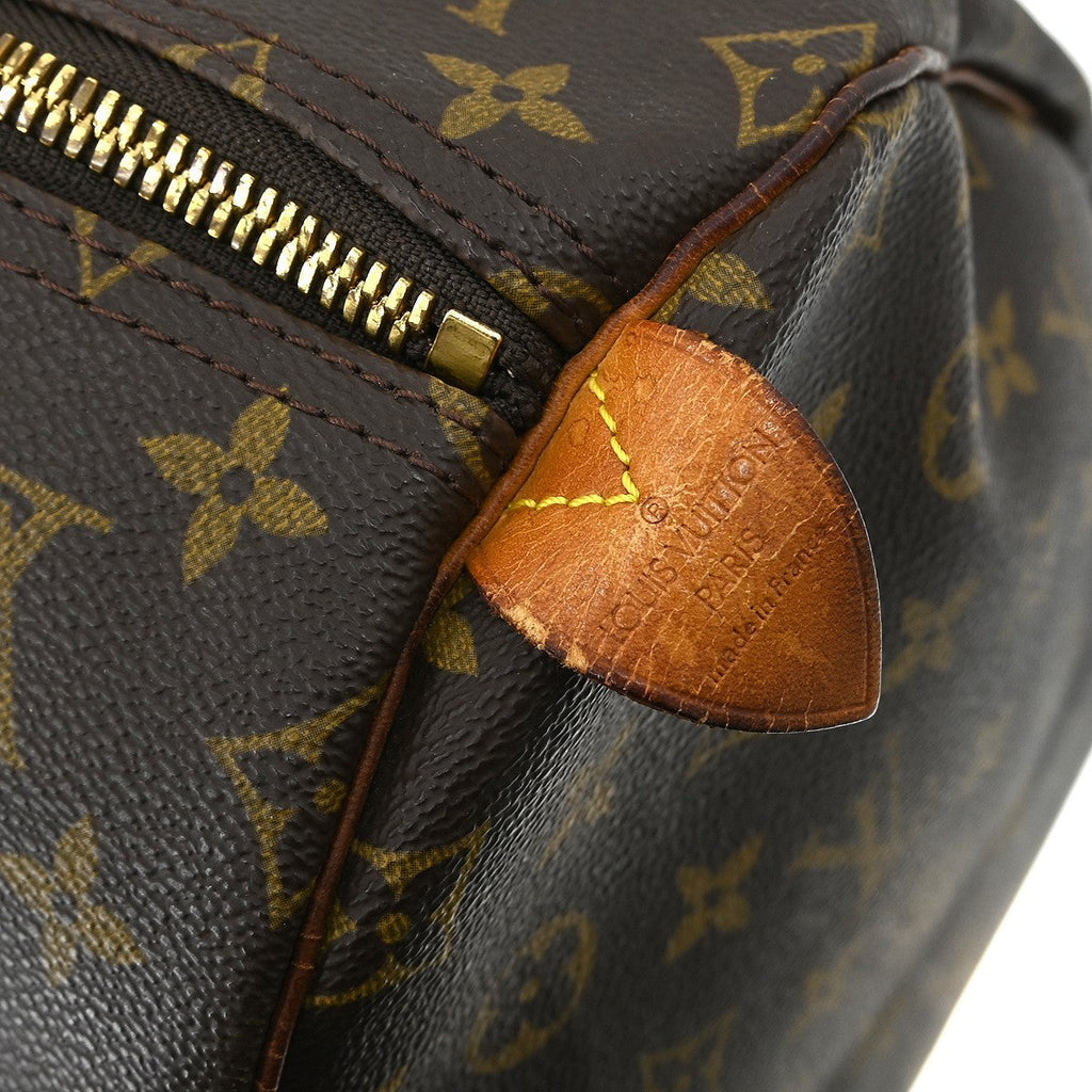 Louis Vuitton Keepall Bag Monogram Canvas Brown Canvas Travel Bag Bag (Pre-Owned)