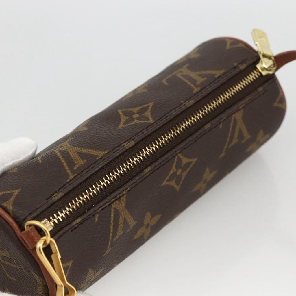 Louis Vuitton Papillon Pochette Monogram Canvas Brown Canvas Clutche & Pouche Bag (Pre-Owned)