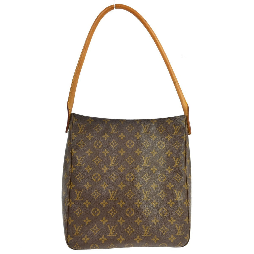 Louis Vuitton Monogram Looping Handbag Monogram Canvas Brown Canvas Shoulder Bag Bag (Pre-Owned)