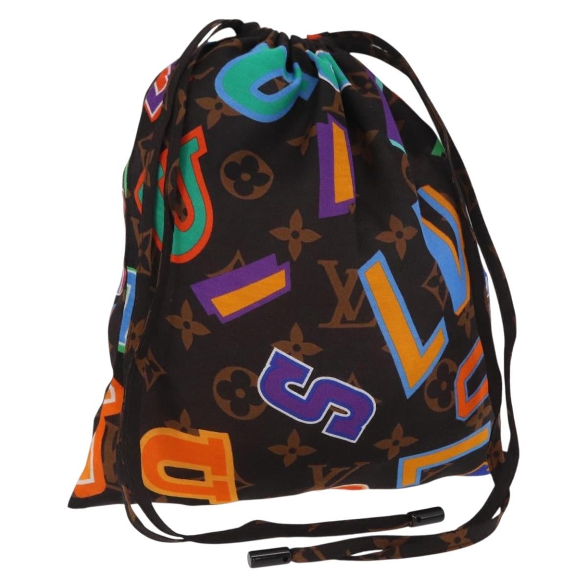 Louis Vuitton X Nba Pouch Monogram Canvas Brown Canvas Clutche & Pouche Bag (Pre-Owned)