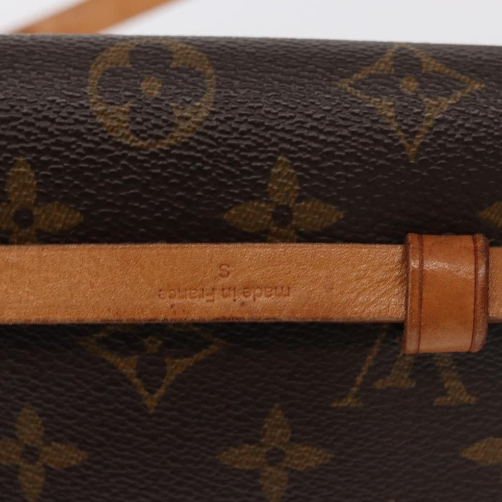 Louis Vuitton Florentine Waist Bag Monogram Canvas Brown Canvas Clutche & Pouche Bag (Pre-Owned)
