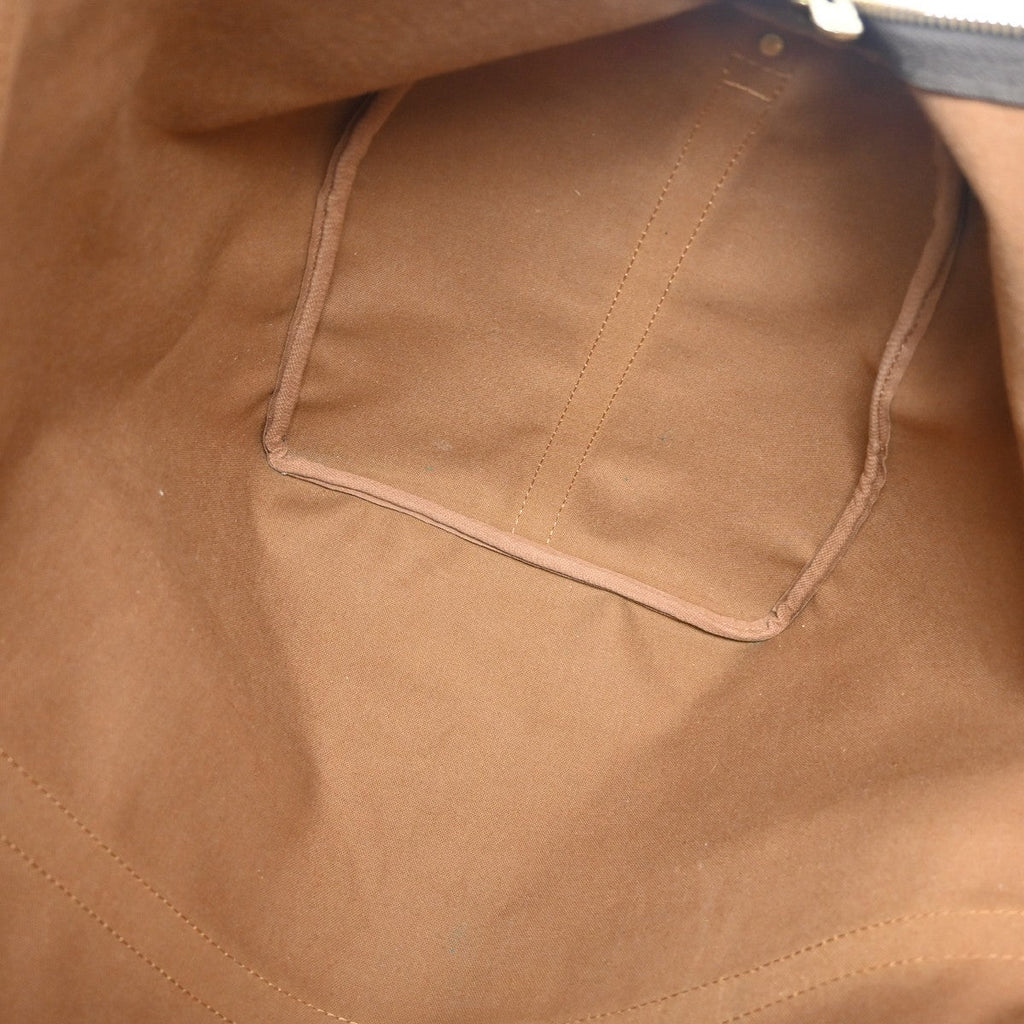 Louis Vuitton Keepall Bag Monogram Canvas Brown Canvas Travel Bag Bag (Pre-Owned)
