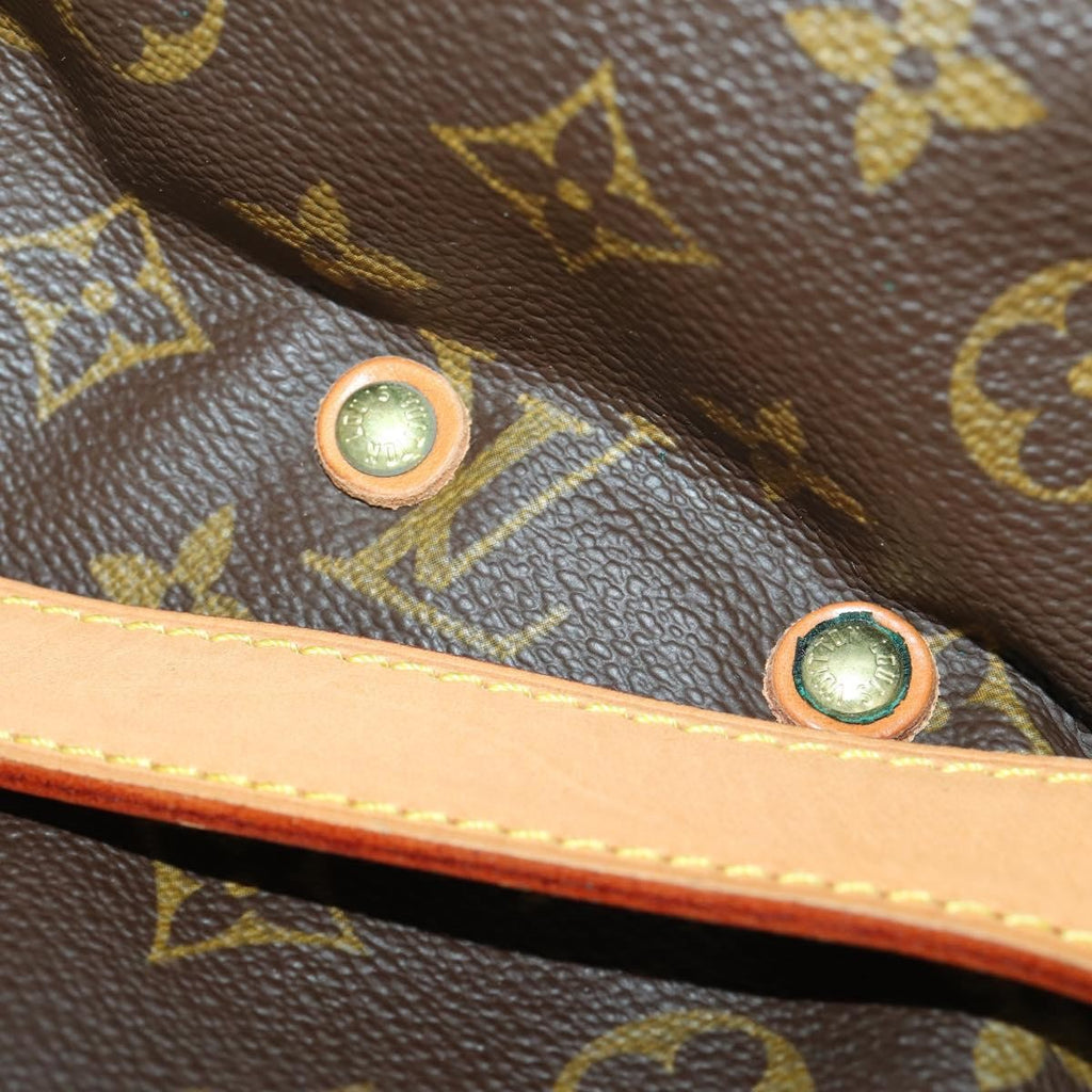 Louis Vuitton Saumur Handbag Monogram Canvas Brown Canvas Shoulder Bag Bag (Pre-Owned)