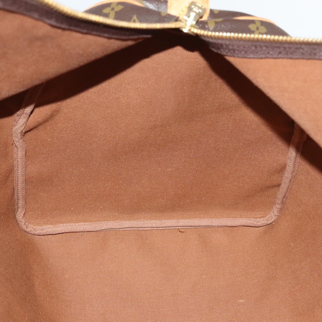 Louis Vuitton Keepall Bag Monogram Canvas Brown Canvas Travel Bag Bag (Pre-Owned)