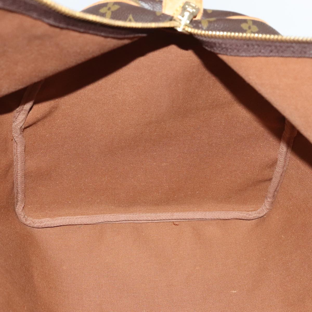 Louis Vuitton Keepall Bag Monogram Canvas Brown Canvas Travel Bag Bag (Pre-Owned)