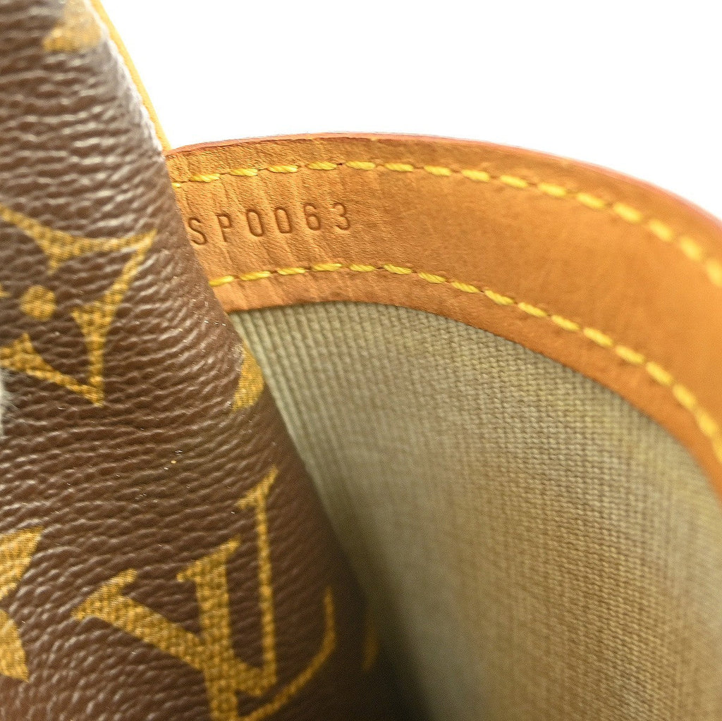 Louis Vuitton Reporter Bag Monogram Canvas Brown Canvas Shoulder Bag Bag (Pre-Owned)