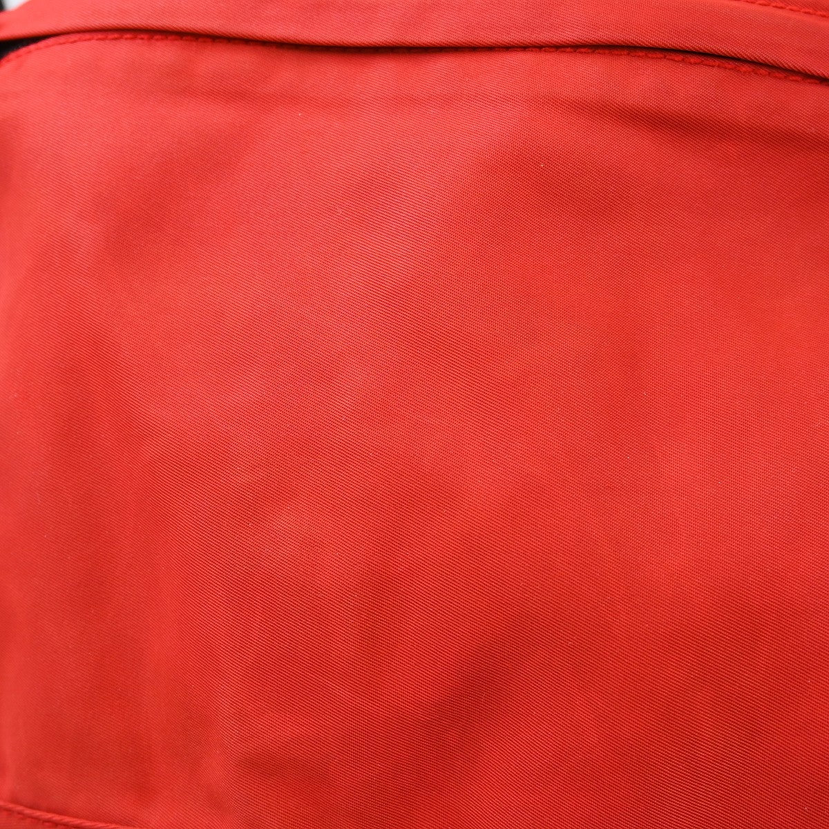 Prada Double Buckle Backpack Tessuto Red Nylon Backpack Bag (Pre-Owned)