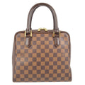 Louis Vuitton Brera Handbag Damier Brown Canvas Handbag (Pre-Owned)