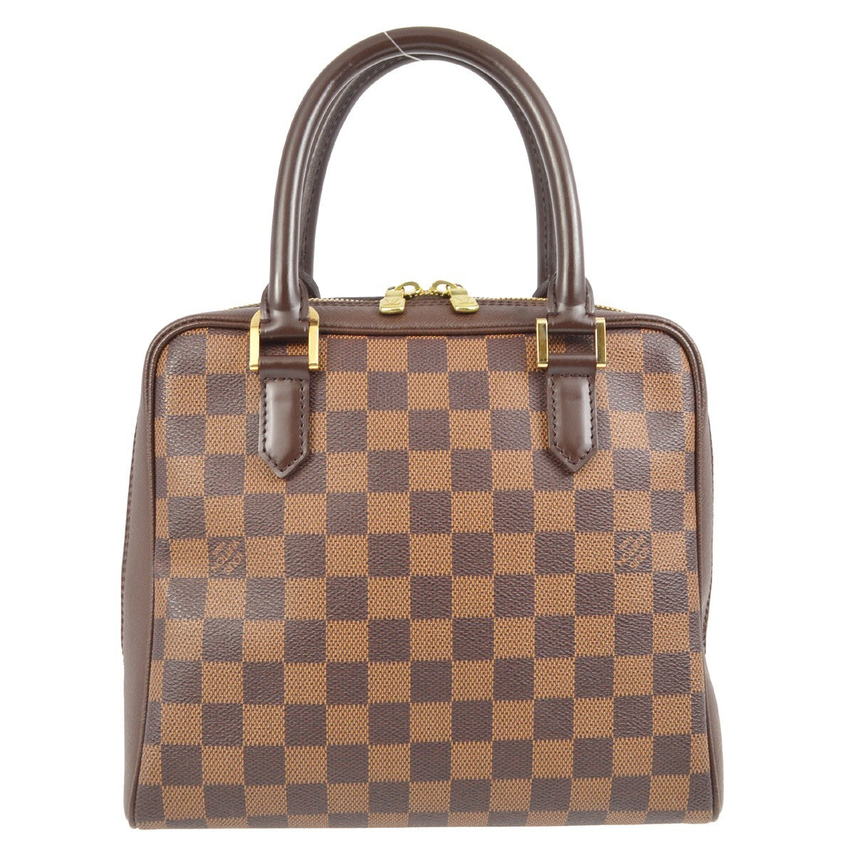 Louis Vuitton Brera Handbag Damier Brown Canvas Handbag (Pre-Owned)