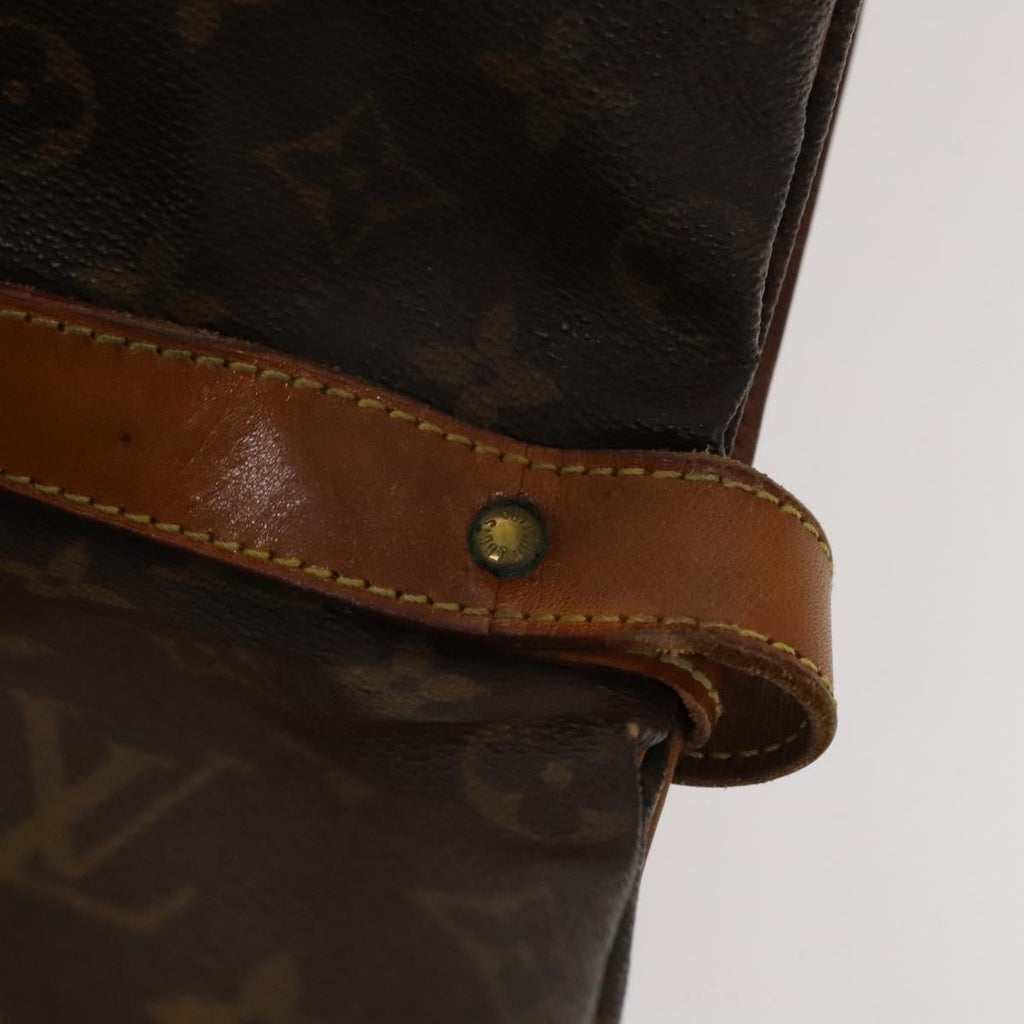 Louis Vuitton Saumur Handbag Monogram Canvas Brown Canvas Shoulder Bag Bag (Pre-Owned)