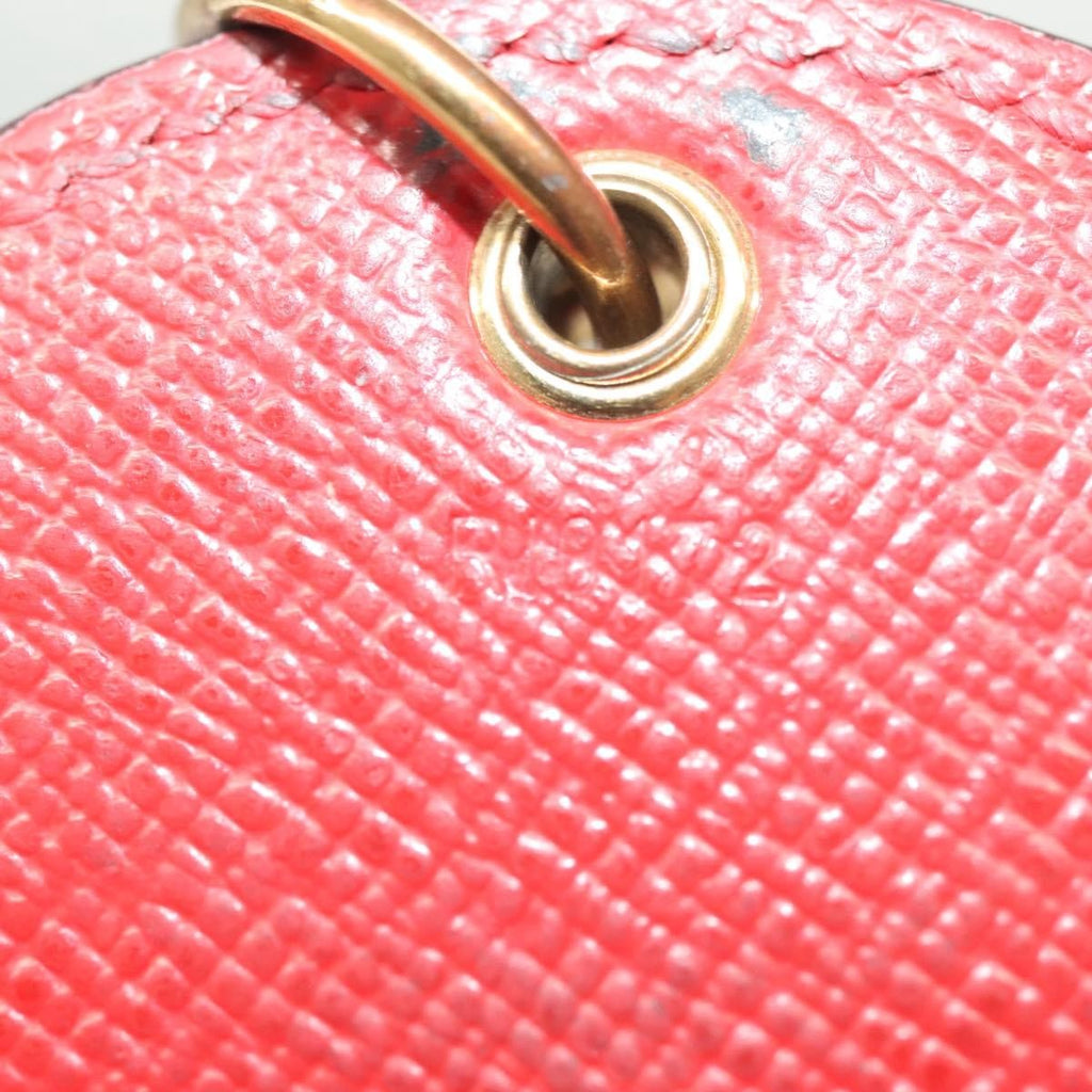 Louis Vuitton Pumpkin Bag Charm And Key Holder Yayoi Kusama Pumpkins Leather Brown Canvas Charms And Keychains Accessory (Pre-Owned)