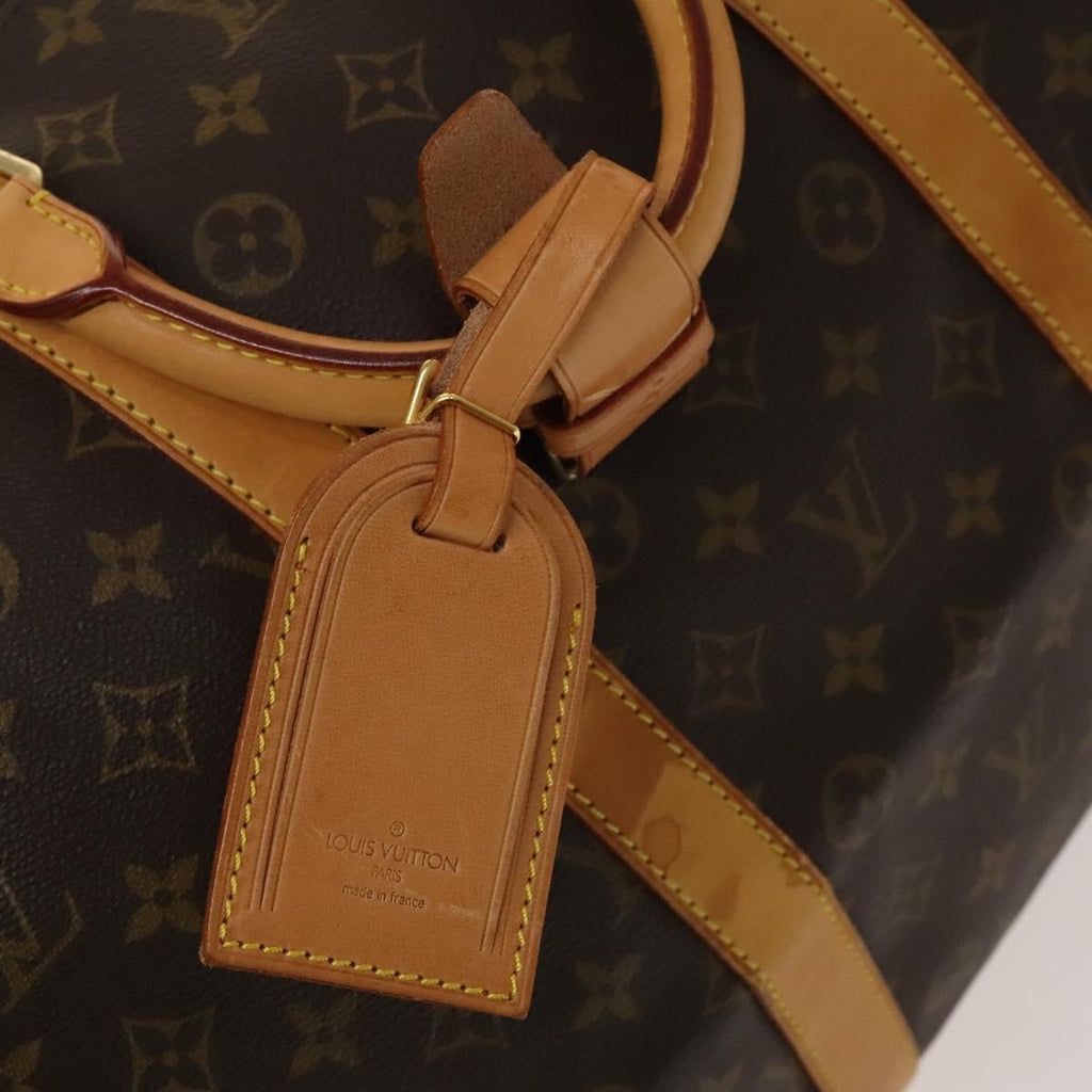 Louis Vuitton Keepall Bag Monogram Canvas Brown Canvas Travel Bag Bag (Pre-Owned)