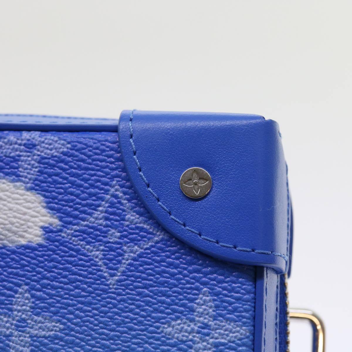 Louis Vuitton Soft Trunk Wallet Limited Edition Monogram Clouds Blue Canvas Bag (Pre-Owned)