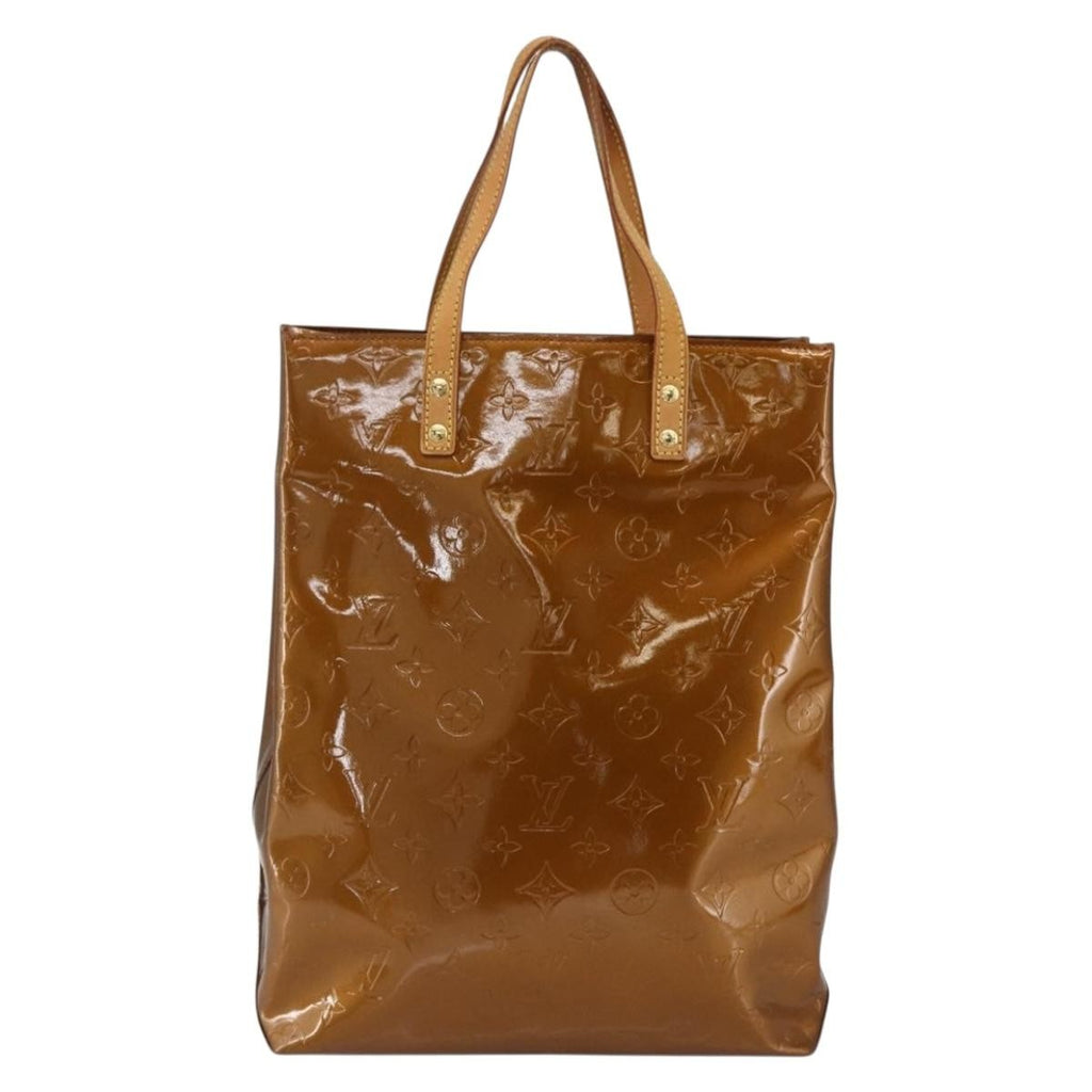 Louis Vuitton Reade Handbag Monogram Vernis Brown Patent_Leather Tote Bag Bag (Pre-Owned)