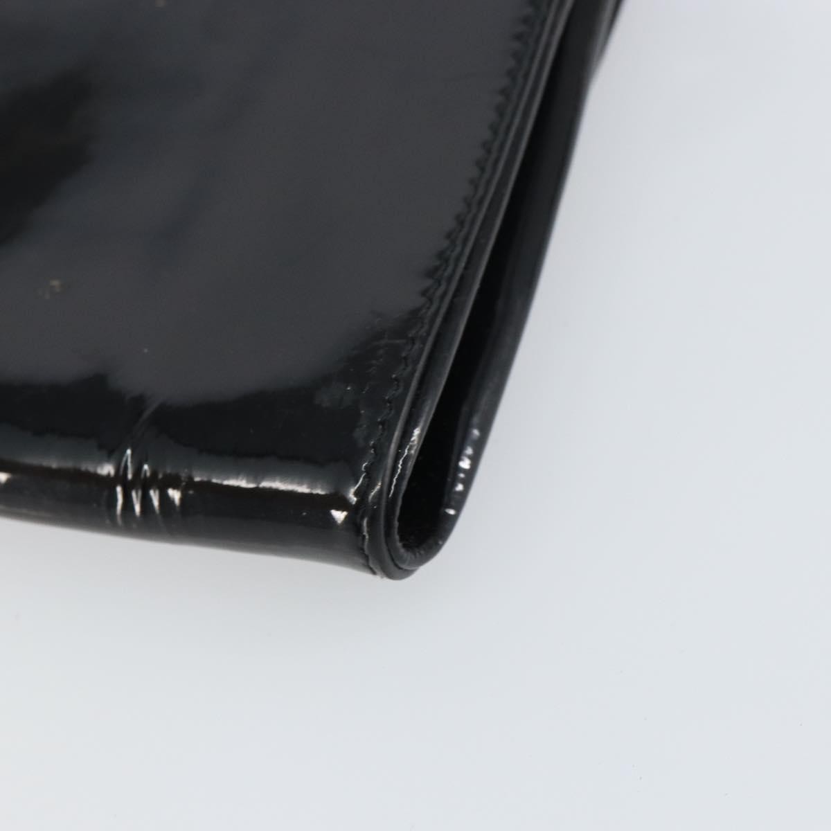 Fendi Vintage Shoulder Bag Enamel Black Patent_Leather Shoulder Bag Bag (Pre-Owned)