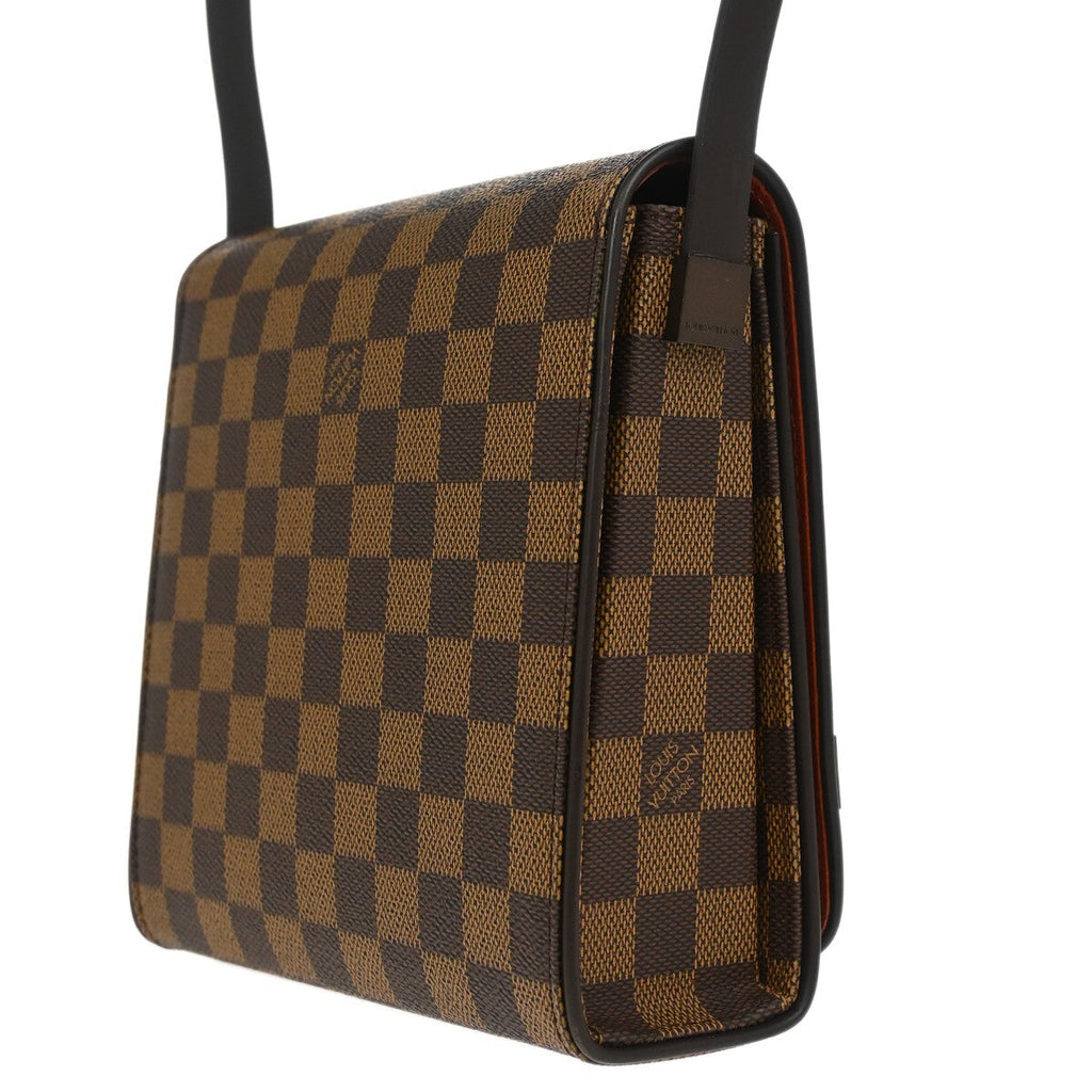 Louis Vuitton Tribeca Handbag Damier Brown Canvas Handbag (Pre-Owned)