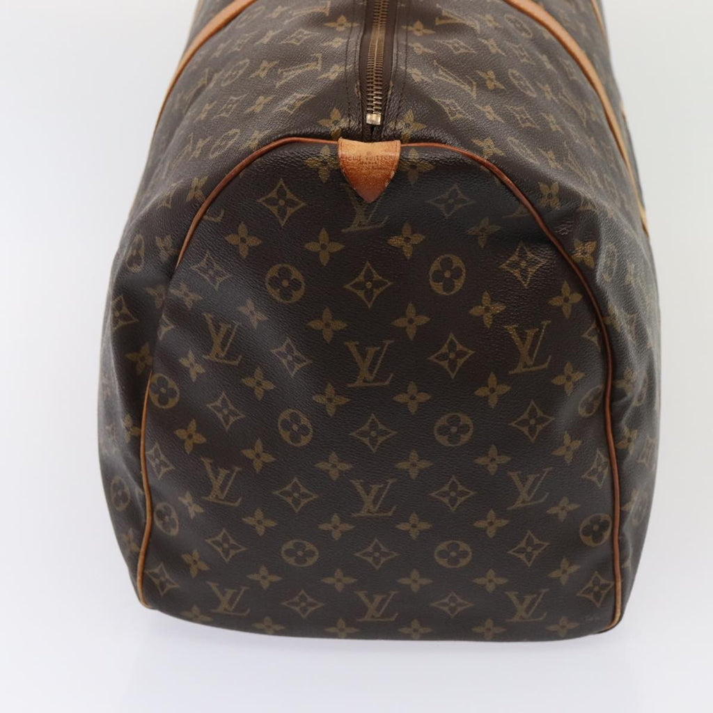Louis Vuitton Keepall Bag Monogram Canvas Brown Canvas Travel Bag Bag (Pre-Owned)