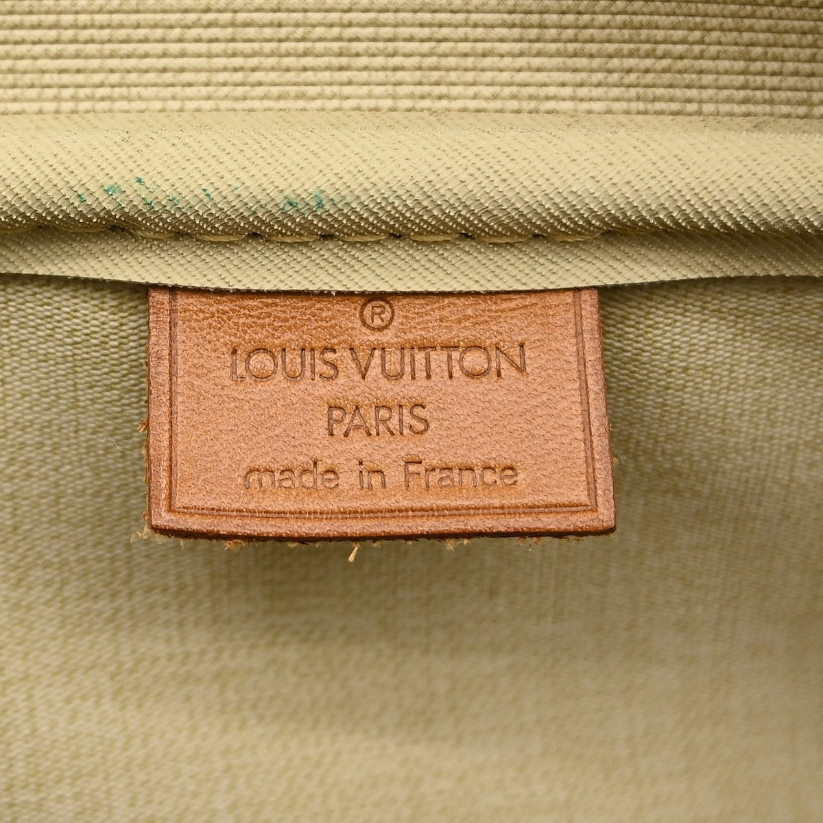 Louis Vuitton Deauville Handbag Monogram Canvas Brown Canvas Handbag (Pre-Owned)